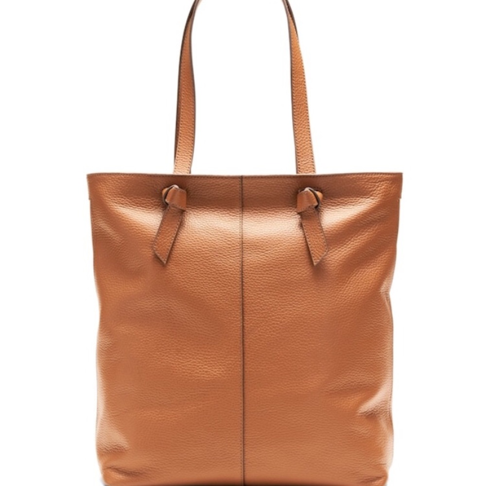 Portfolio Knotted Italian Leather Tote
